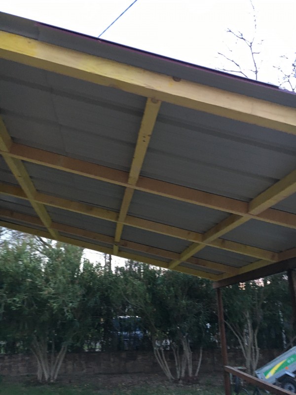 Réalisation d'une charpente bois