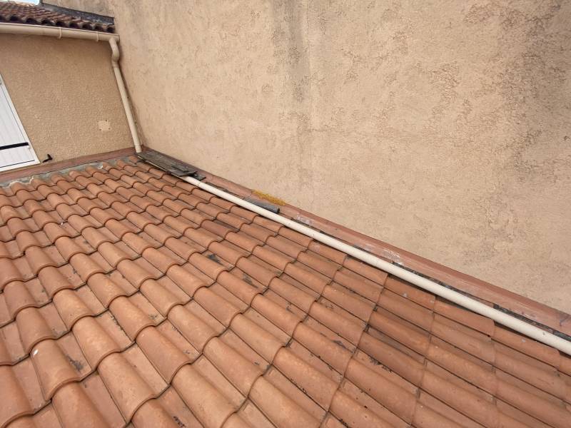 installation de solin en zinc sur couverture près de Brignoles Var