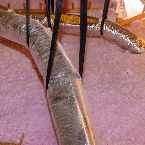 soufflage de laine de verre dans des combles perdus par un professionnel sanary portissol