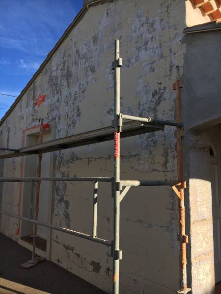 Reprise et rebouchage de fissure de façade Cuers Var